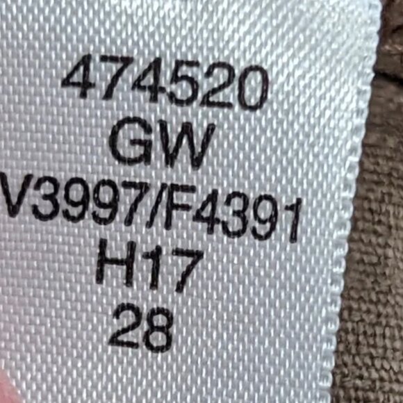 Lands' End Mid Rise Straight Corduroy Pants Brown Size 6 Petite - Picture 11 of 11